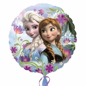 Balónik, 43 cm, fólia, s hologramom, Frozen
